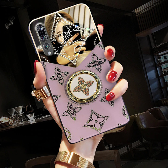 Etui Fashion do Huawei P20 Pro, fioletowe