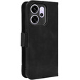 Etui z klapką do Oppo Reno 14 F / 14 FS, Card Slot, czarne
