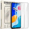 2x Szkło Hartowane do Xiaomi Redmi Note 11 Pro, ERBORD 9H Hard Glass, szybka