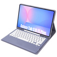 Etui z Klawiaturą Bluetooth do Samsung Galaxy Tab S10 FE+ X620 / X626B - fioletowe