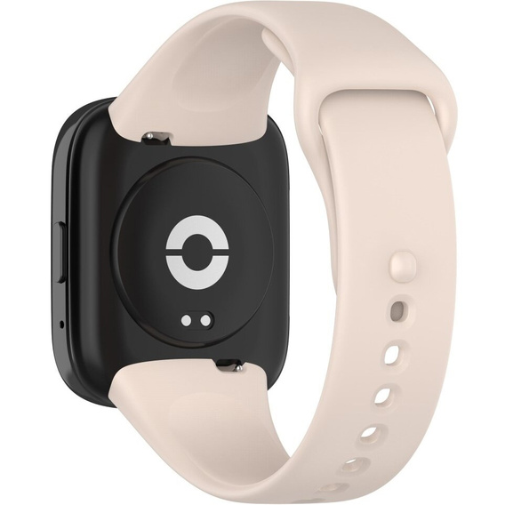 Pasek Silikonowy do Xiaomi Redmi Watch 3 Active, Beżowy