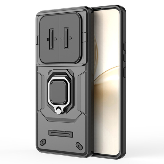 Etui pancerne do Realme 14 Pro 5G, CamShield Slide, czarne