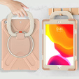 Etui dla dzieci do iPad 10.2" 2021/2020/2019 (9/8/7 gen.), Pancerne, dziecięce, Rose gold różowe