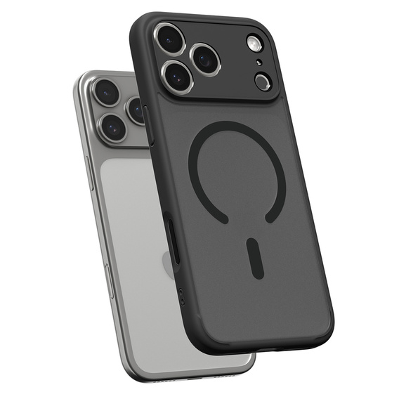 Etui Spigen do iPhone 17 Pro Max, Ultra Hybrid Mag MagSafe, Frost Black