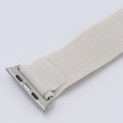 Pasek Nylonowy do Apple Watch 1/2/3/4/5/6/7/8/9/10/SE/Ultra/Ultra 2 42/44/45/46/49mm, Beżowy