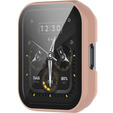 2w1 Etui z wbudowanym szkłem hartowanym do Realme Watch 2 Pro - Różowy