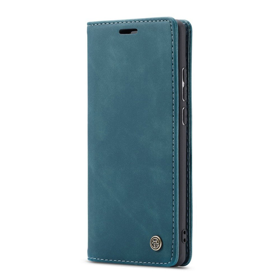Etui CASEME do Samsung Galaxy A50/A50S/A30S, Leather Wallet Case, niebieskie