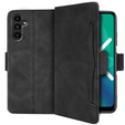 Etui z klapką do Samsung Galaxy A04S / A13 5G, Card Slot, czarne