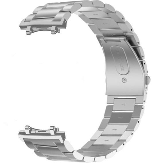 Bransoleta Stalowa do Amazfit T-Rex 3, Srebrna