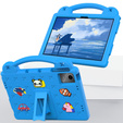 Etui do Lenovo Tab M11 / Huawei MatePad SE 11", Cute Patterns, z podstawką, niebieskie