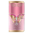 Etui z klapką do Xiaomi Redmi Note 12 4G, Wallet, Butterfly różowe