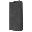 Etui do Samsung Galaxy A54, ERBORD Vintage portfel z klapką, czarne