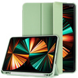 Etui do iPad Pro 11" 2022/2021 (4/3 gen.), Smartcase z miejscem na rysik, jasnozielone