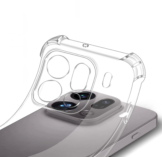 Etui do Oppo Find X9 Pro, Dropproof, przezroczyste