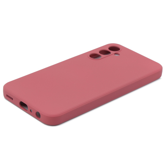 Etui do Samsung Galaxy M34 5G, Silicone Lite, czerwone