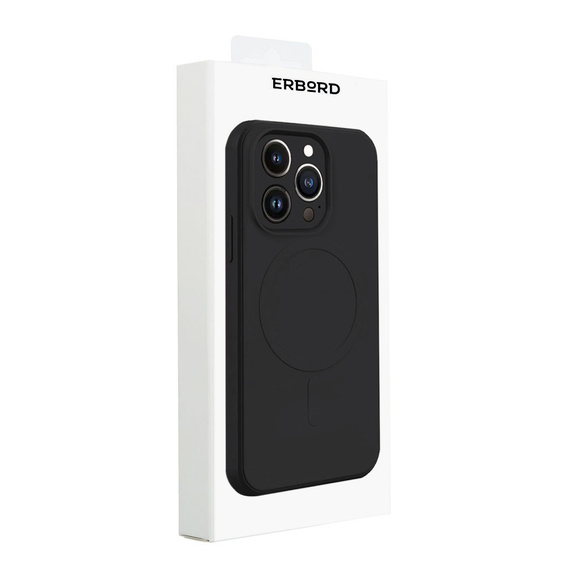 Etui Silicone Mag Cover do iPhone 13 Pro, Black