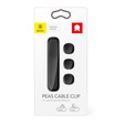 Baseus Peas Cable Clip uchwyty magnetyczne haczyki - Black