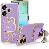 Etui do Xiaomi Redmi 13, Bunny, fioletowe