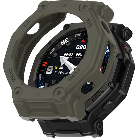 Etui ochronne do Amazfit T-Rex 3 Pro, zielone