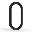 2w1 Etui + Szkło Hartowane do Xiaomi Smart Band 10 / 9 / 8, Czarne