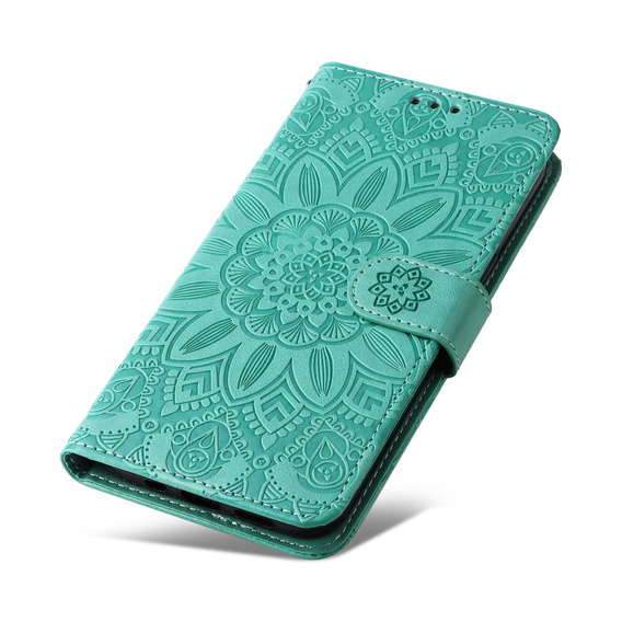 Etui do Huawei Nova 11i, Kwiaty, zielone