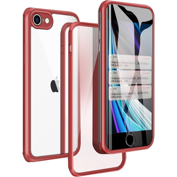 Etui do iPhone 7 / 8 / SE 2020 / 2022, ERBORD Guardian, czerwone