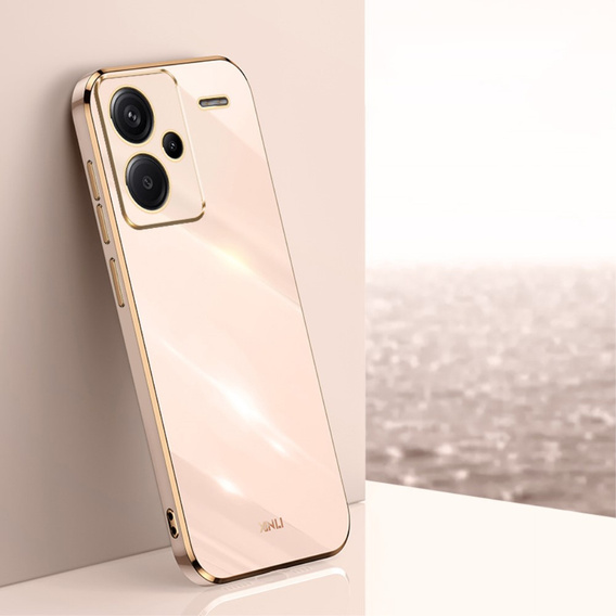 Etui do Xiaomi Redmi Note 13 Pro+, Glamour CamShield, różowe