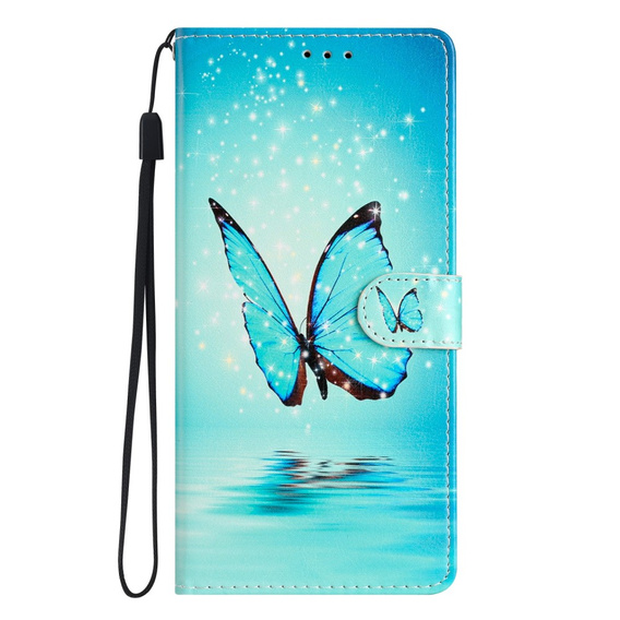 Etui z klapką do Xiaomi 13 Lite, Wallet, Butterfly niebieskie