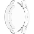2w1 Etui z Osłoną na Ekran do Samsung Galaxy Watch 7 44mm, Przezroczyste