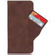 Etui z klapką do Motorola Edge 60 Pro – Card Slot Wallet, brązowy