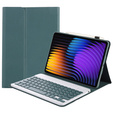 Etui z klawiaturą bluetooth do Xiaomi Pad 7 / 7 Pro, zielone