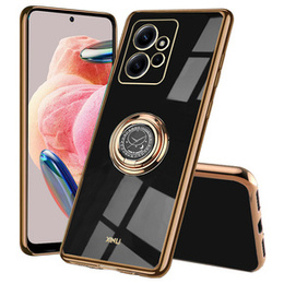 Etui do Xiaomi Redmi Note 12 4G, Electro Ring, czarne