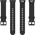 Pasek Silikonowy do Xiaomi Mi Band 7 Pro, Black