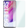 Etui do Samsung Galaxy S21 FE pancerne Slide Ring, czarne + szkło 9H