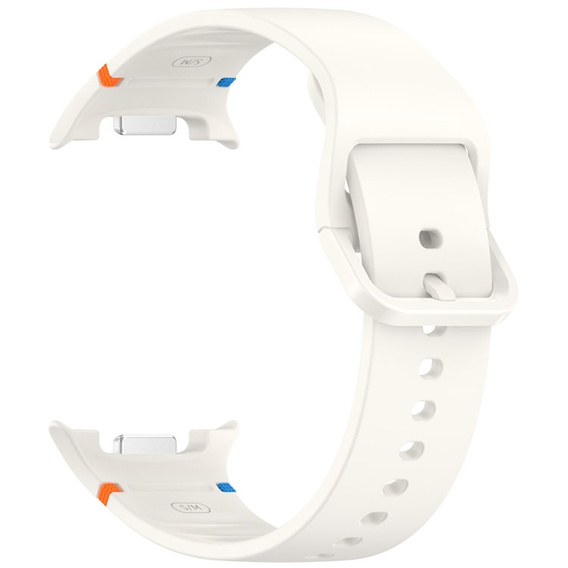 Pasek Silikonowy do Samsung Galaxy Watch 8 / 8 Classic, Beżowy