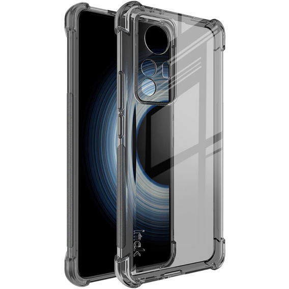 Etui IMAK do Xiaomi 12T, Dropproof, przezroczyste / czarne