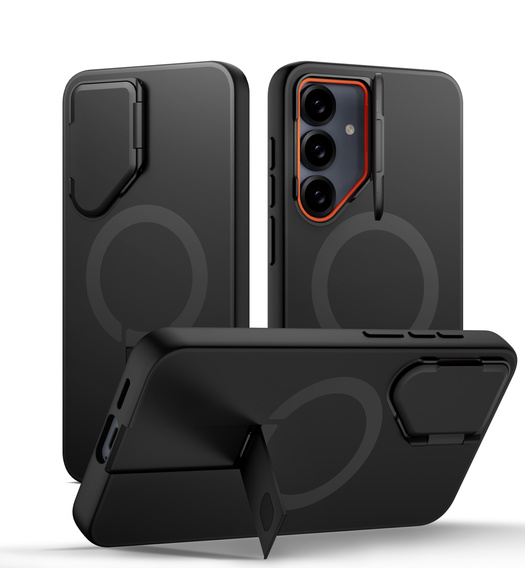 Etui do Samsung Galaxy S25 FE, Suritch Shockproof, do MagSafe – czarne