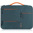 Haweel Zipper Briefcase na Laptopa 15 cali - Navy Blue