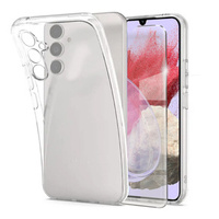 Etui cienkie do Samsung Galaxy M34 5G przezroczyste + Szkło 9H