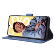 Etui z klapką do Realme C55, Wallet, Smart Magnet, niebieskie