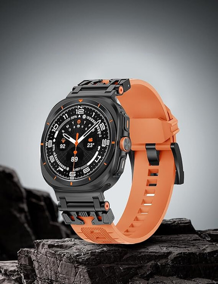 Pasek do Samsung Galaxy Watch Ultra 47mm (2025 / 2024), Pomarańczowy