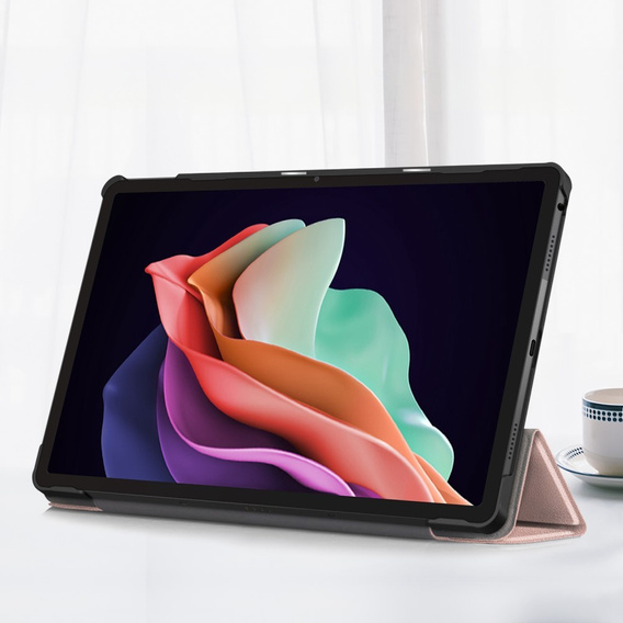 Etui do Lenovo Tab P11 Gen 2 TB350FU TB350XU 11.5", Smartcase, różowe rose gold