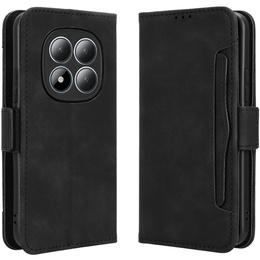 Etui z klapką do Xiaomi Redmi Note 15 Pro 5G, Card Slot, czarne