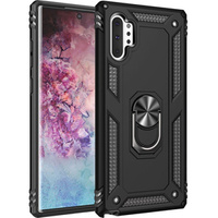 Etui pancerne do Samsung Galaxy Note 10+ Plus, Nox Case Ring, czarne