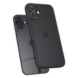 Etui Spigen do iPhone 16, Ultra Hybrid, czarne + Szkło hartowane