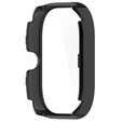 2w1 Etui + Szkło Hartowane do Xiaomi Redmi Watch 4, Czarne