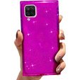 Etui Square Glitter do Samsung Galaxy A12 / M12 / A12 2021, Purple