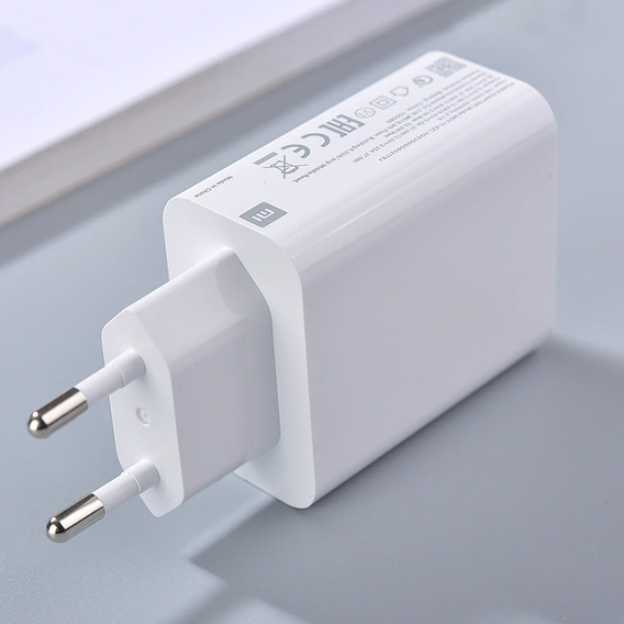 Xiaomi Oryginalna Ładowarka Sieciowa MDY-11-EZ, 1x USB-A, QC4.0 3A, biała (bulk)