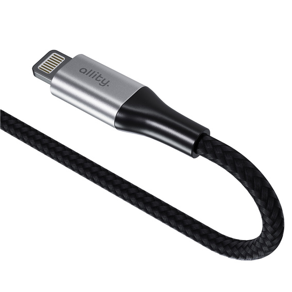 Allity AUC-01 – Kabel USB-C do Lightning 1 m, 27W - czarny