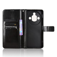 Etui z klapką do Nubia Focus Pro 5G, Crazy Horse Wallet, czarne